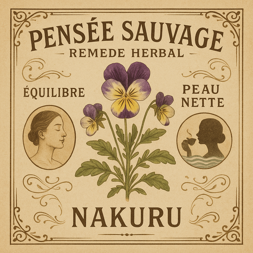 Pensée Sauvage | 90 Comprimés | Gamme Beauty | Fabriqué en France | "La Fleur de la Trinité!"
