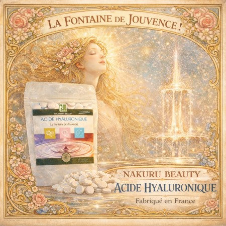Acide Hyaluronique | 45 Comprimés | Gamme Beauty | Fabriqué en France | "La Fontaine de Jouvence!"