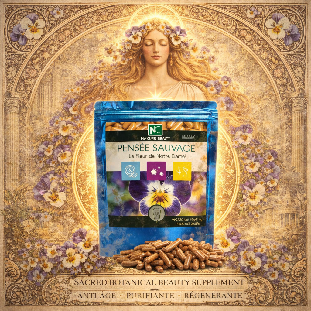 Pensée Sauvage | 500 Gélules Végétales | Gamme Beauty | Fabriqué en France | "La Fleur de Notre Dame!"