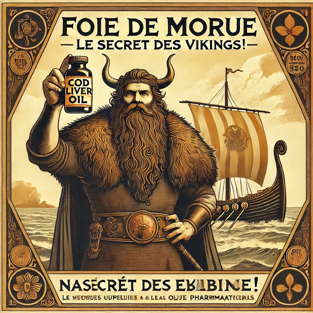 Foie de Morue | 360 Capsules | Gamme Équilibre | Fabriqué en France | "Le Secret des Vikings !"