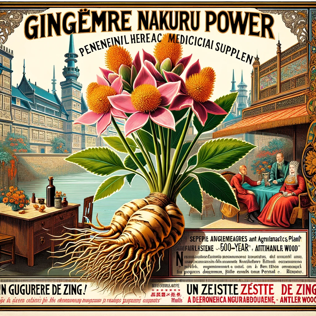 Gingembre | 500 Gélules Végétales | Gamme Power | Fabriqué en France | "Un Zeste de Zing!"