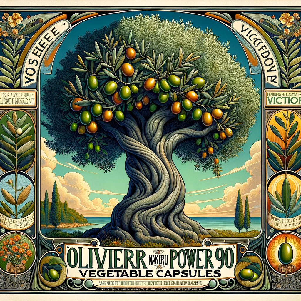 Olivier | 90 Gélules Végétales | Gamme Power | Fabriqué en France | "L'Arbre de la Sagesse!"