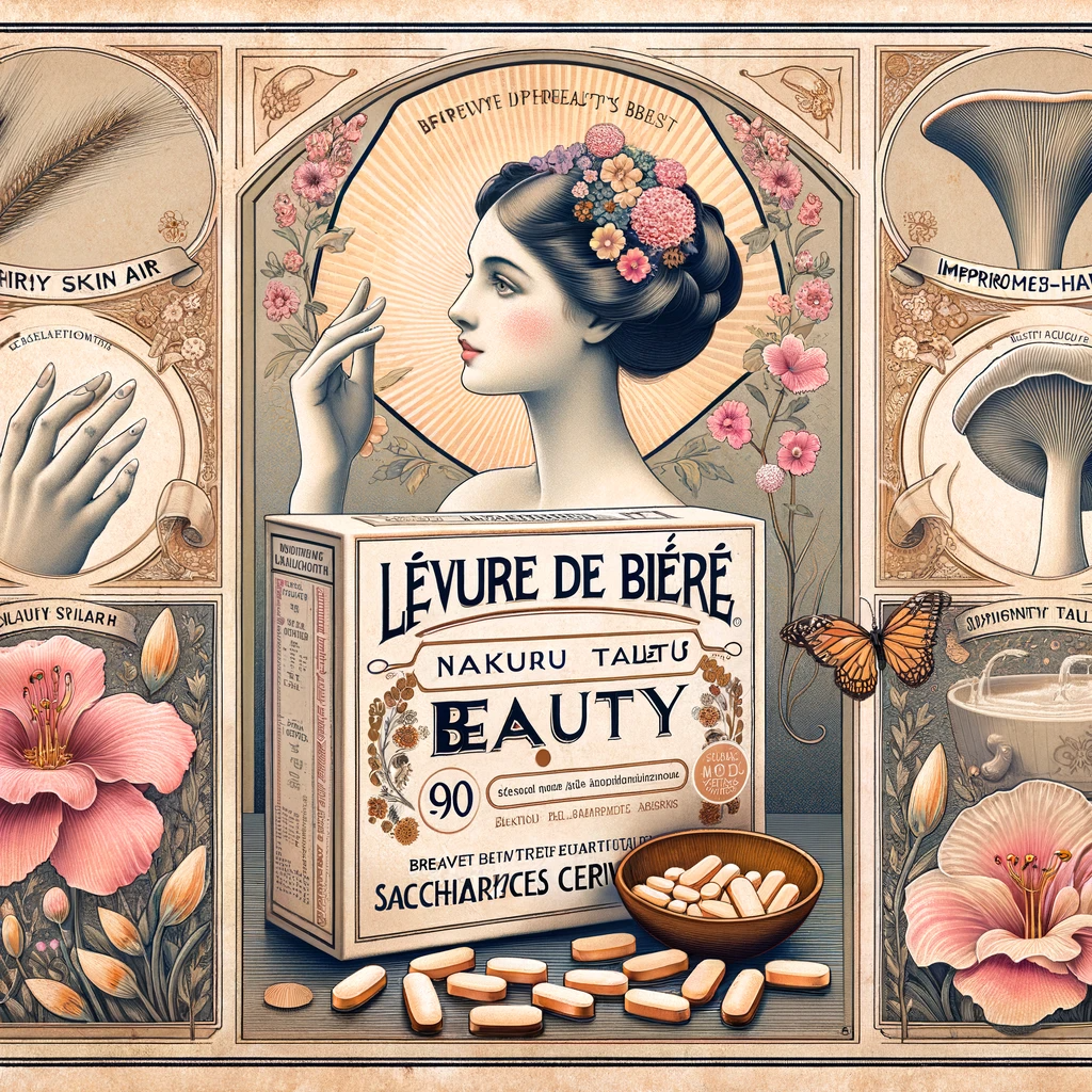 Levure de Bière | 90 Comprimés | Gamme Beauty | Fabriqué en France | "Un Cocktail de Bienfaits!