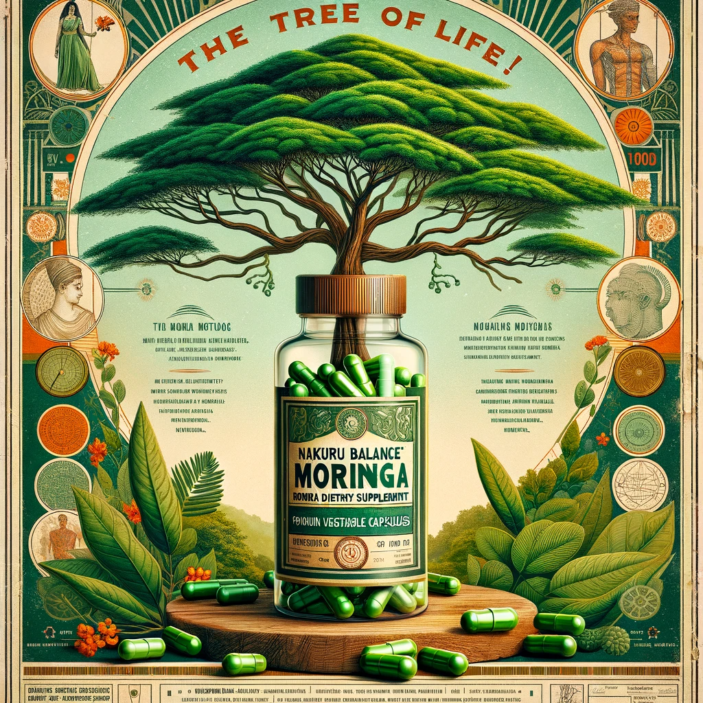 Moringa | 90 Gélules Végétales | Gamme Équilibre | Fabriqué en France | "L'Arbre de Vie !"