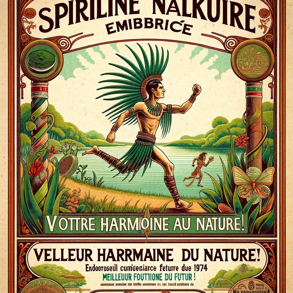 Spiruline | 500 Comprimés | Gamme Équilibre | Fabriqué en France | "Votre Harmonie au Naturel!"