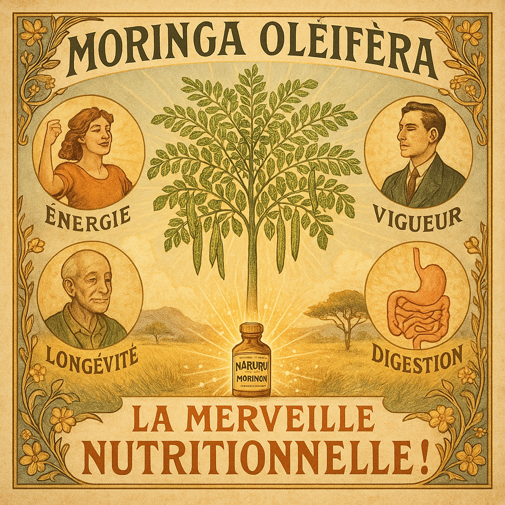 Moringa | 500 Comprimés | Gamme Équilibre | Fabriqué en France | "La Merveille Nutritionnelle!"