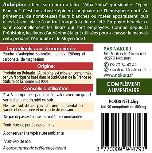 Aubépine Comprimés