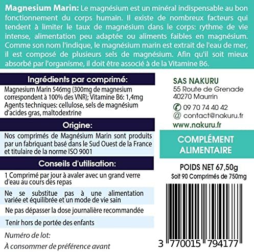 Magnésium Marin 90