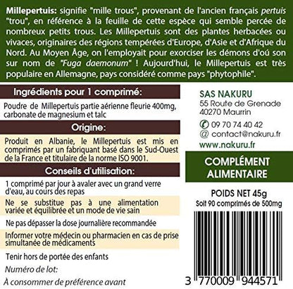Millepertuis Comprimés