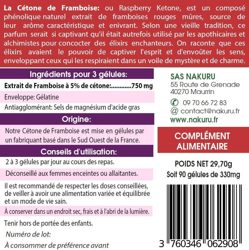 Cétone de Framboise