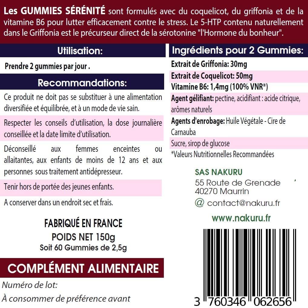 Sérénité Gummies