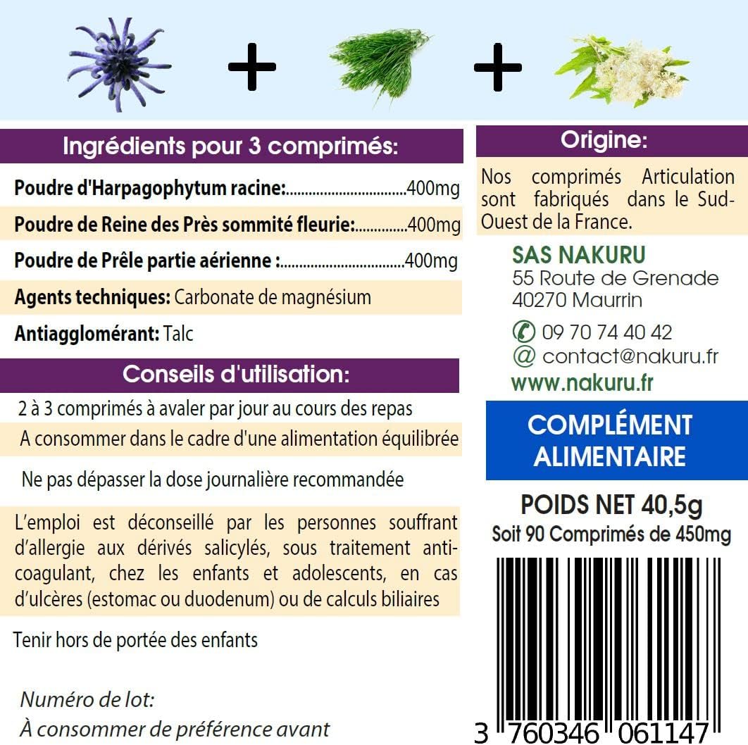 Articulation Comprimés