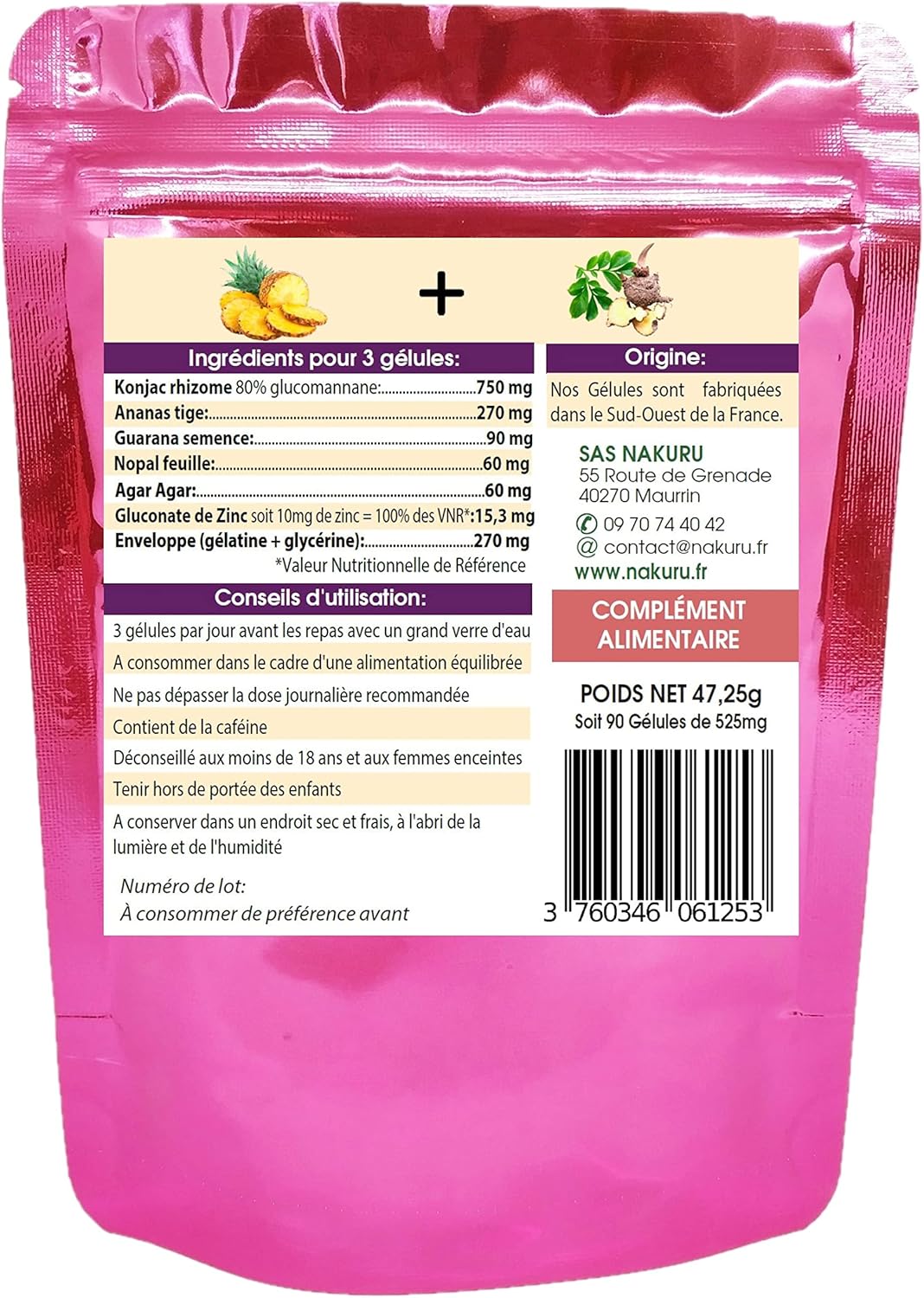 Ananas + Konjac