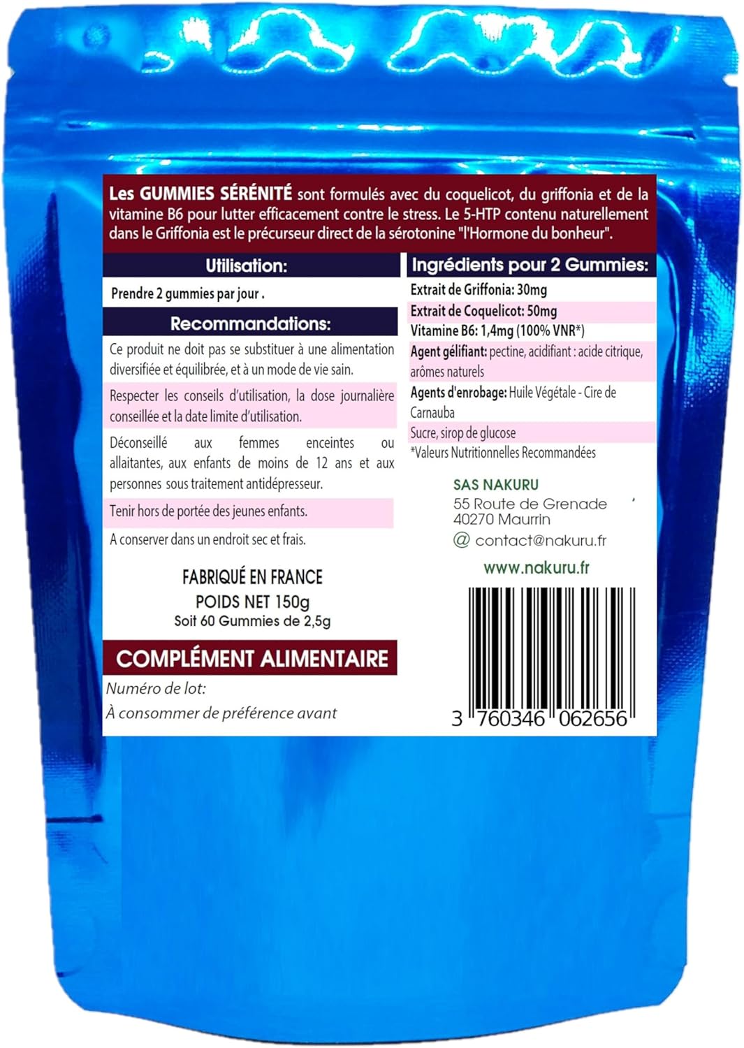 Sérénité Gummies