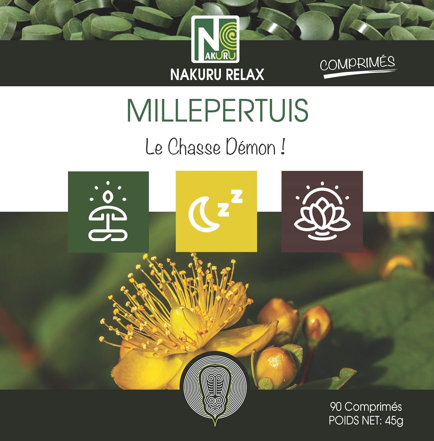 Millepertuis Comprimés