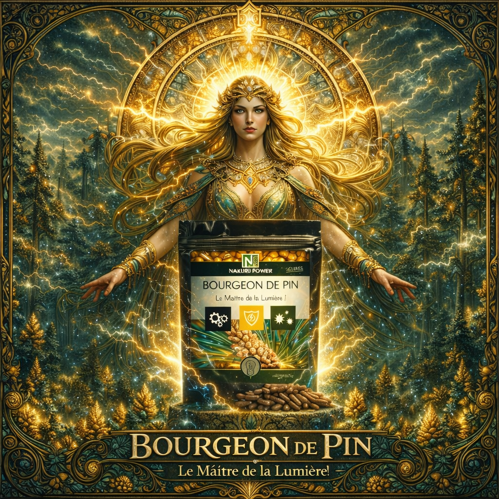 Bourgeon de Pin | 90 Gélules | Gamme Power | Fabriqué en France | "Le Maître de la Lumière !"
