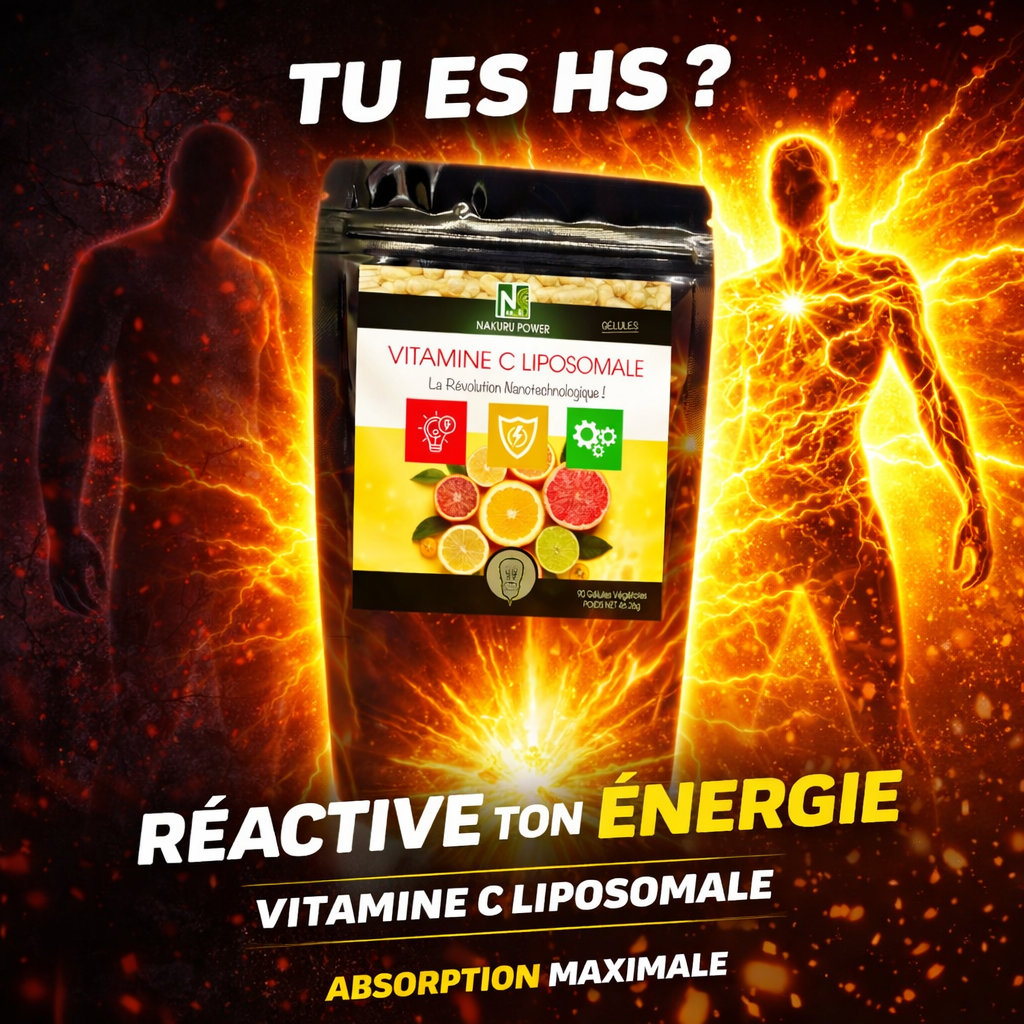 Vitamine C Liposomale | 500 Gélules Végétales | Gamme Power | Fabriqué en France | "La Révolution Nanotechnologique !"