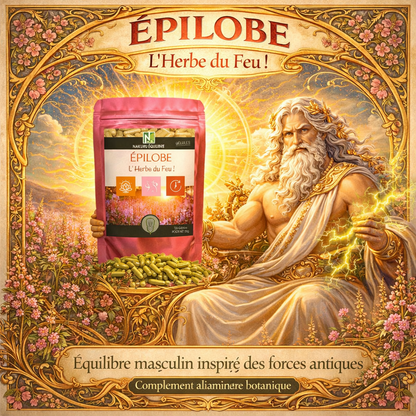 Épilobe | 120 Gélules |Gamme Équilibre | Fabriqué en France | "L'Herbe du Feu !"