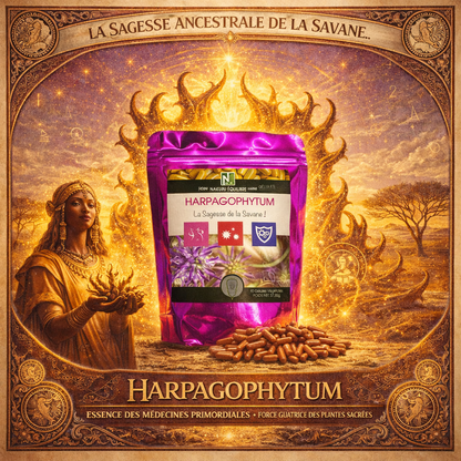 Harpagophytum | 90 Gélules Végétales | Gamme Equilibre | Fabriqué en France | "La Sagesse de la Savane!