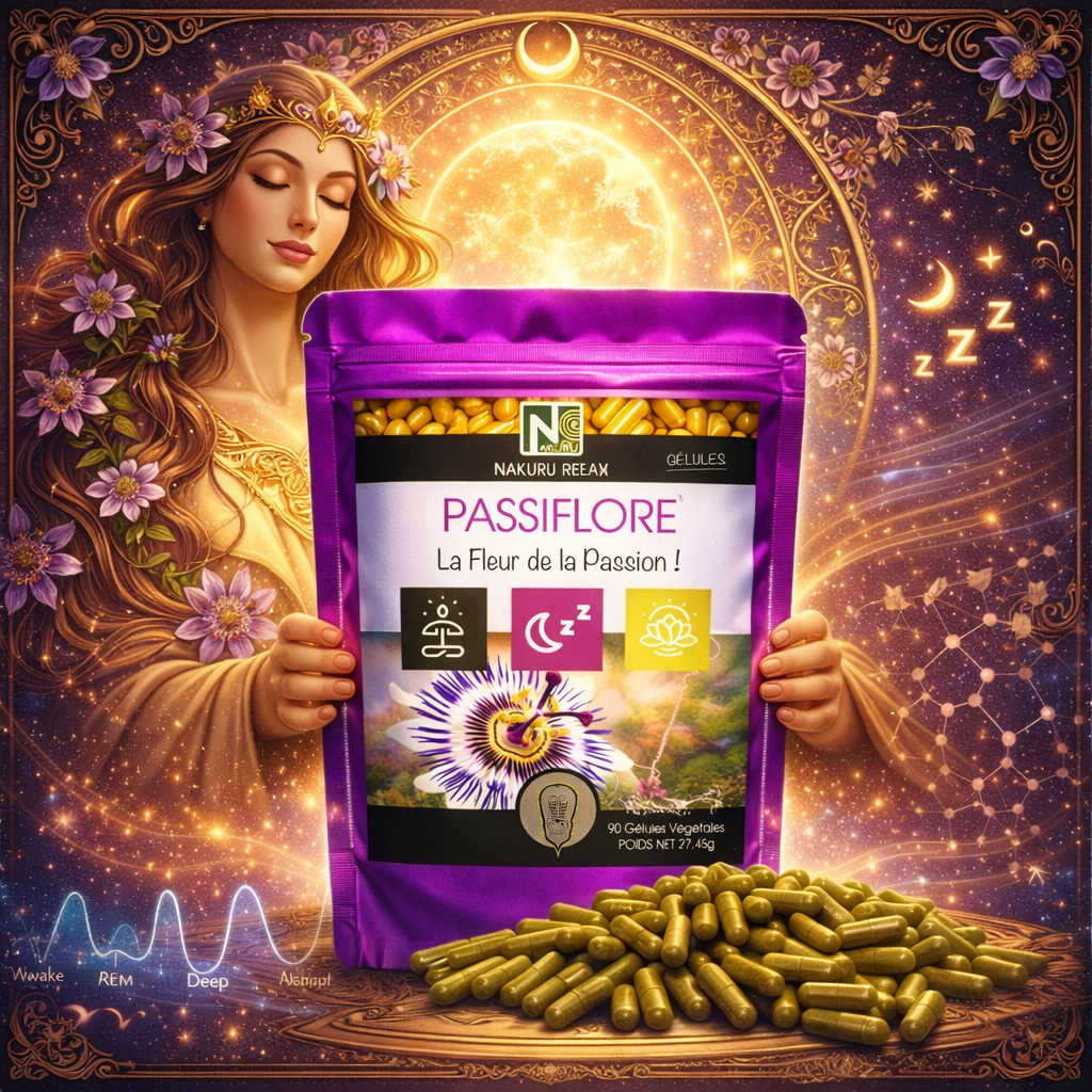 Passiflore | 90 Gélules Végétales |Gamme Relax | Fabriqué en France | "La Fleur de la Passion!"