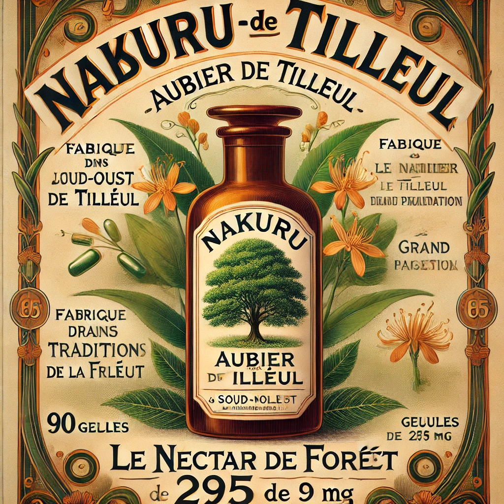 Aubier de Tilleul | 500 Gélules Végétales |Gamme Équilibre | Fabriqué en France | "Le Nectar de Forêt!"