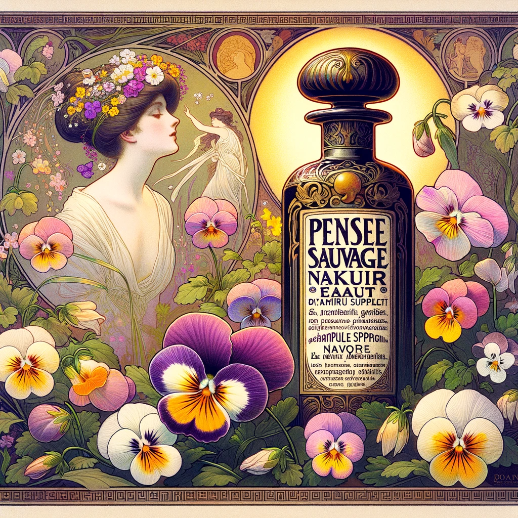 Pensée Sauvage | 90 Gélules Végétales | Gamme Beauty | Fabriqué en France | "La Fleur de Notre Dame!"