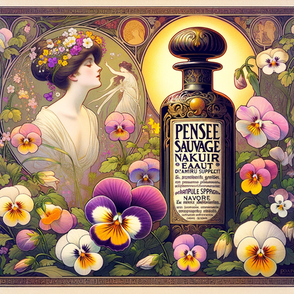 Pensée Sauvage | 90 Gélules Végétales | Gamme Beauty | Fabriqué en France | "La Fleur de Notre Dame!"
