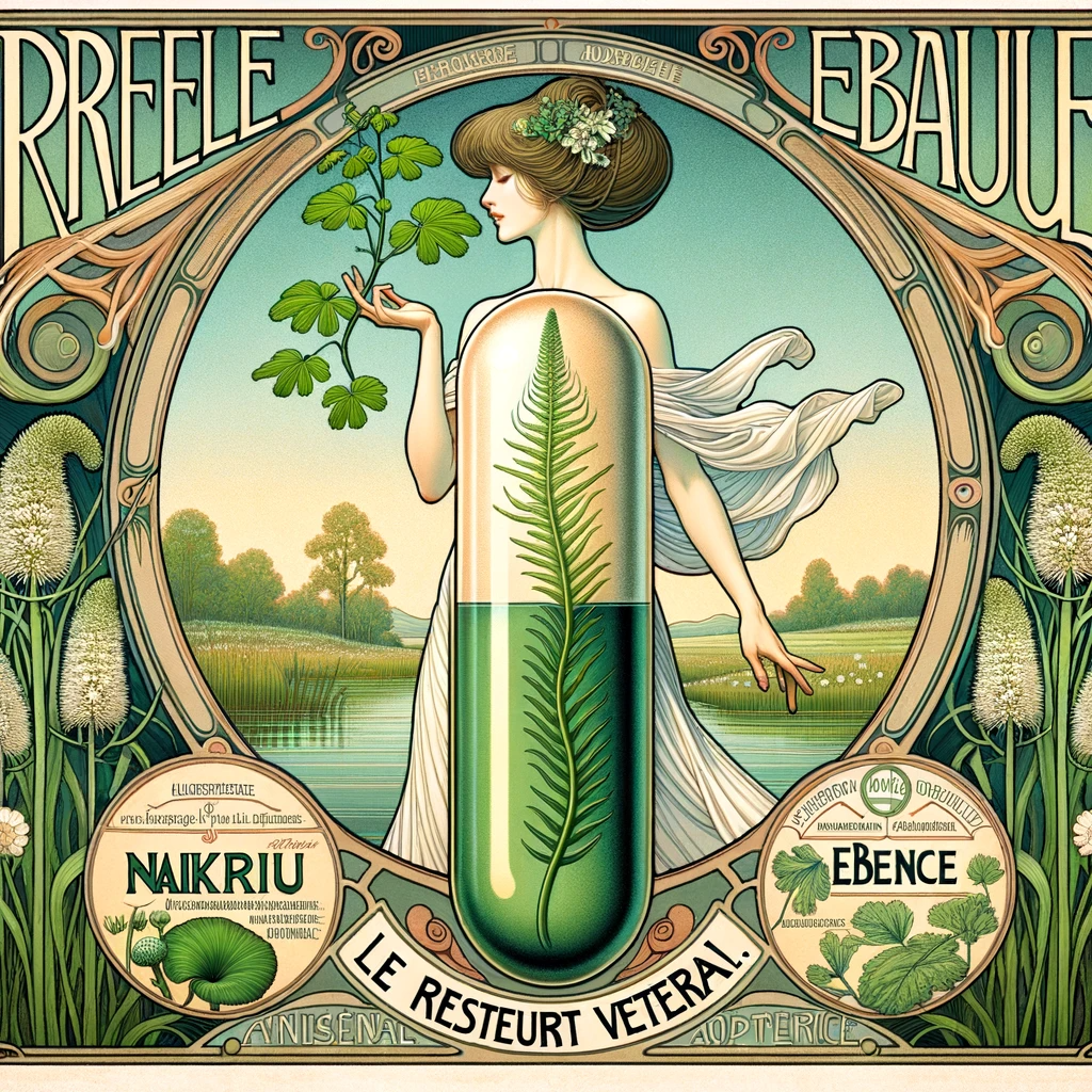Prêle | 90 Gélules Végétales | Gamme Équilibre | Fabriqué en France | "Le Ressort Végétal!"