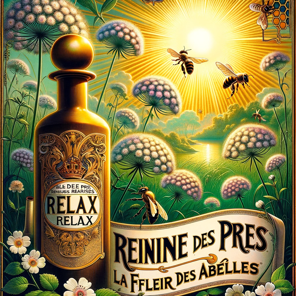 Reine des Prés | 500 Gélules Végétales |  Gamme Relax | Fabriqué en France | "Barbe de Chèvre!"
