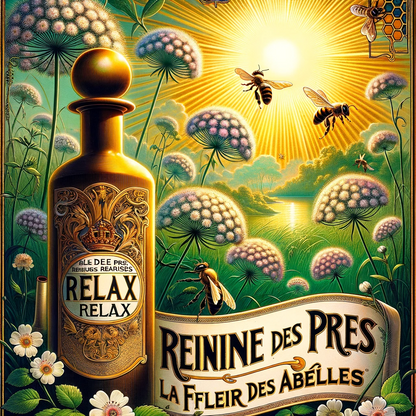Reine des Prés | 500 Gélules Végétales |  Gamme Relax | Fabriqué en France | "Barbe de Chèvre!"