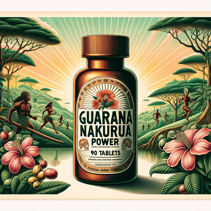 Guarana | 400 Comprimés | Gamme Power | Fabriqué en France | "L’œil de la Forêt!"