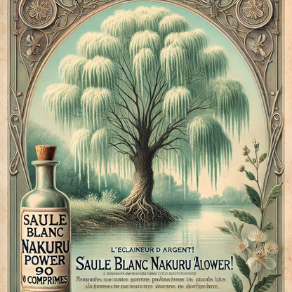 Saule Blanc | 500 Comprimés | Gamme Power | Fabriqué en France | "L'Éclaireur d'Argent !"