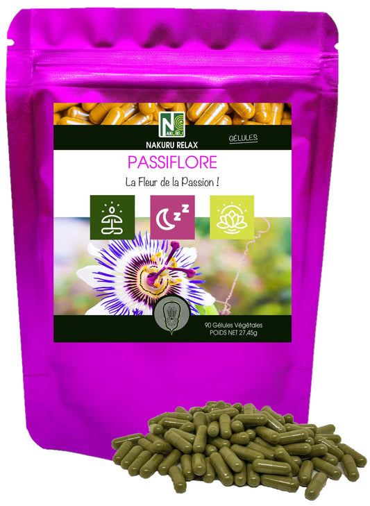 Passiflore | 90 Gélules Végétales |Gamme Relax | Fabriqué en France | "La Fleur de la Passion!"
