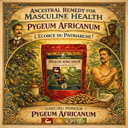 Pygeum Africanum | 90 Gélules | Gamme Power | Fabriqué en France | "L' Écorce du Patriarche !"