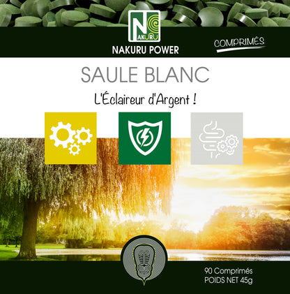 Saule Blanc | 90 Comprimés | Gamme Power | Fabriqué en France | "L'Éclaireur d'Argent !"