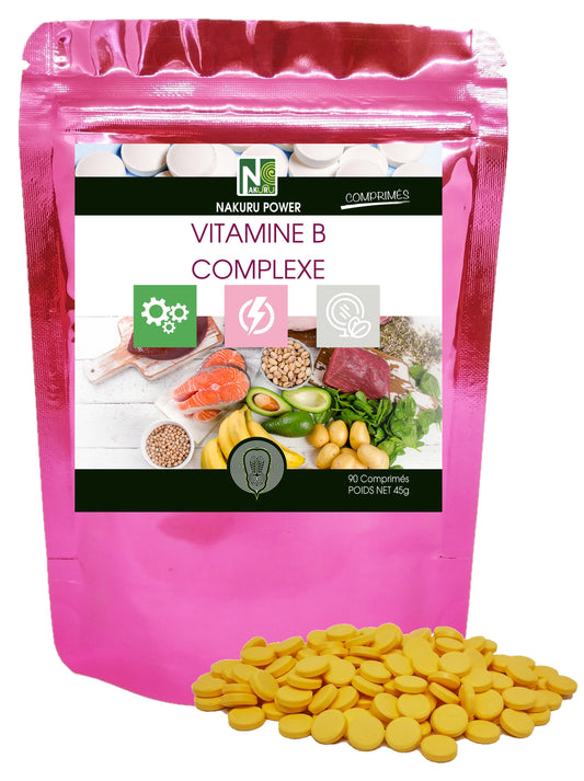 Vitamines B Complexe | 90 Comprimés | Gamme Power | Fabriqué en France