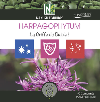 Harpagophytum | 90 Comprimés | Gamme Équilibre | Fabriqué en France | "La Griffe du Diable!"