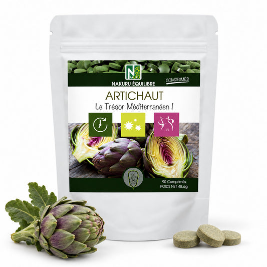 NAKURU Artichaut — 90 comprimés — Packshot