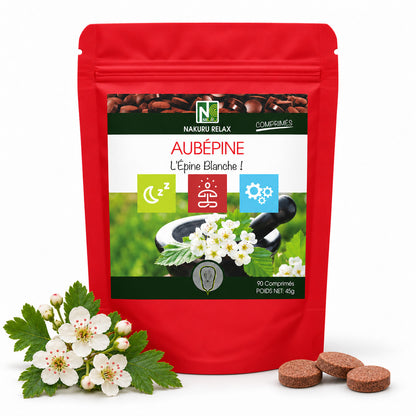 NAKURU Aubépine — 90 comprimés — Packshot