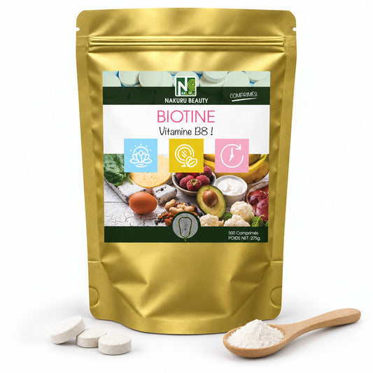 NAKURU Biotine — 500 comprimés — Packshot