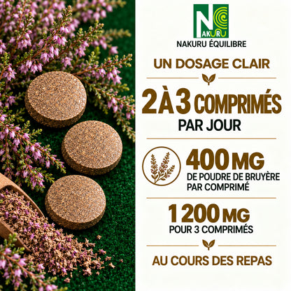 NAKURU Bruyère — 500 comprimés — Dosage