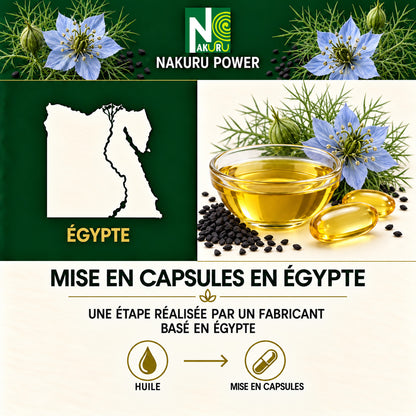 NAKURU Nigelle — 90 capsules — Fabrication