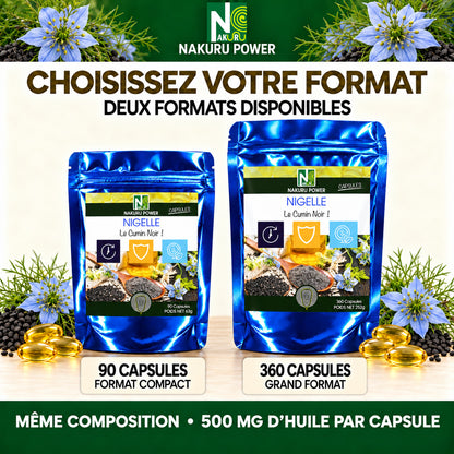 NAKURU Nigelle — 90 capsules — Formats