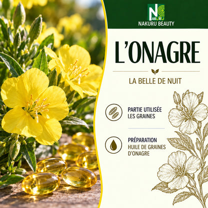 NAKURU Onagre — 60 capsules — Présentation