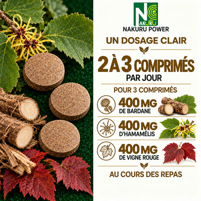 NAKURU Circulation — 500 comprimés — Dosage