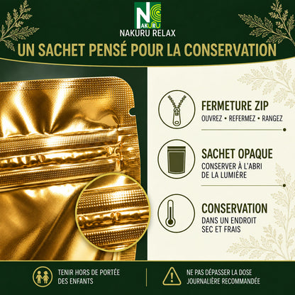 NAKURU Armoise — 500 gélules — Conservation