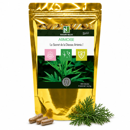 NAKURU Armoise — 500 gélules — Packshot