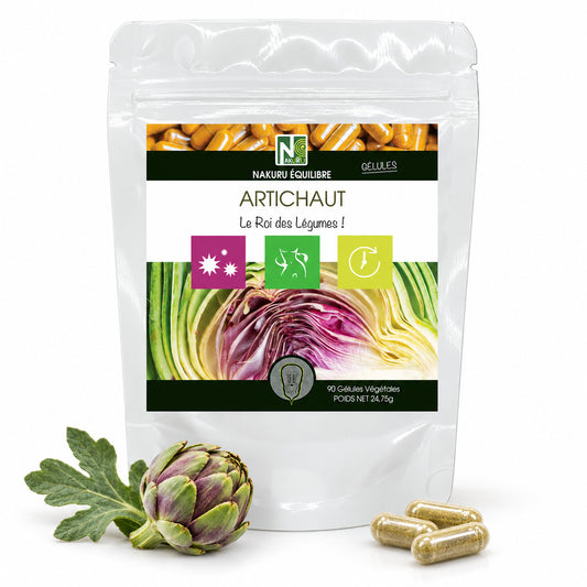 NAKURU Artichaut — 90 gélules — Packshot