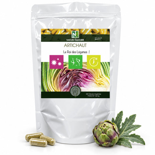 NAKURU Artichaut — 500 gélules — Packshot