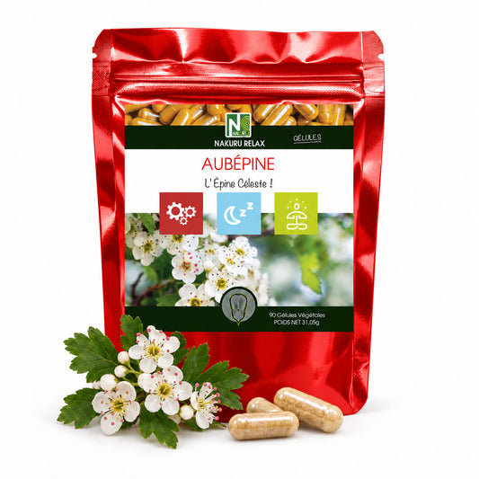 NAKURU Aubépine — 90 gélules — Packshot